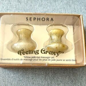 Sephora Feeling Groovy Yellow Eye Massager Set